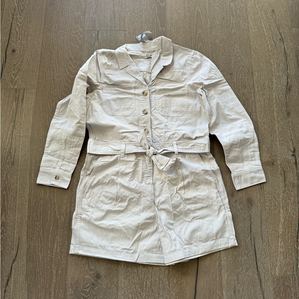 J. Crew foundry chino short coveralls